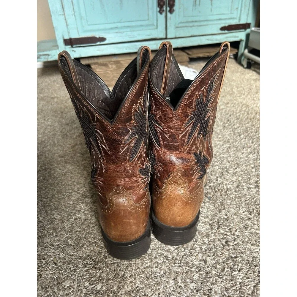 Ariat Sport Cool VentTEK Western Performance Boots Square Toe Men 9.5 EE